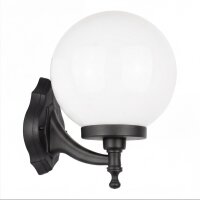 Vintage Außenlampe Wand Kugelschirm IP43 blendarm