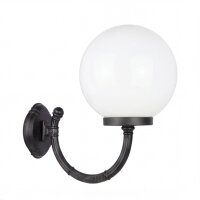 Applique Noir Blanc IP43 E27 Vintage Porte dentrée