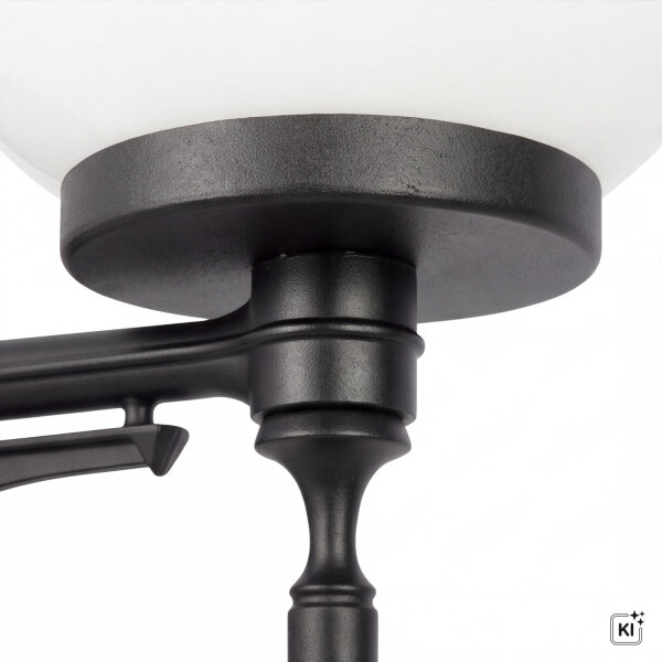 Lampe dextérieur vintage Abat-jour sphérique IP43 faible éblouissement E27