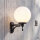 Lampe dextérieur vintage Abat-jour sphérique IP43 faible éblouissement E27