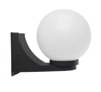 Lampe dextérieur vintage NINETTE IP43 noir blanc