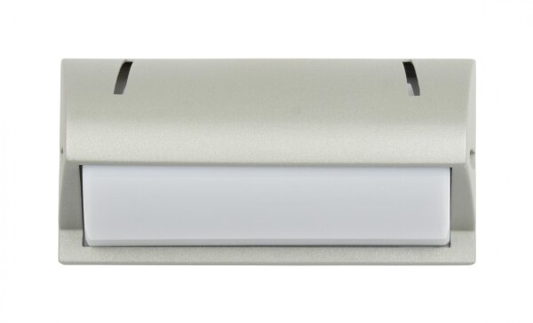 Moderne Außenwandleuchte IP54 B:25cm in Silber E27