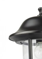 Lampe dextérieur Rustique IP43 Noir E27 Lanterne