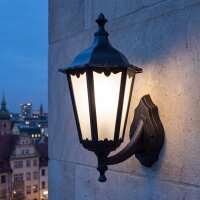 Lampe dext&eacute;rieur Rustikal Noir r&eacute;sistant...