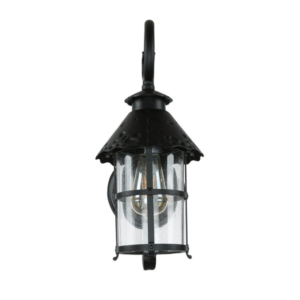 Außen Wandlampe Schwarz regenfest Rustikal TOURNAI