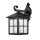 Rustikale Wandlaterne BAARLE IP43 Ornamentglas