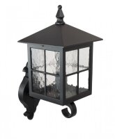 Applique murale extérieure rustique BAARLE IP43 noire
