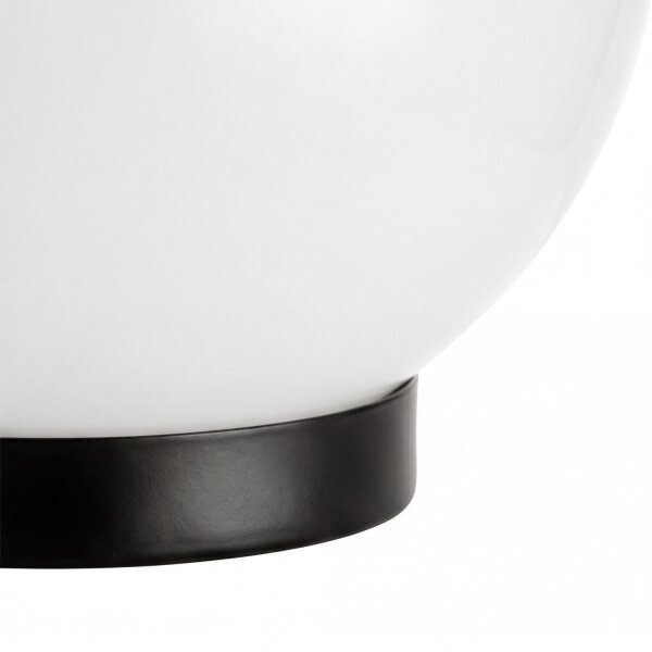 Lampe boule blanche IP44 Ø25cm décoratif résistant aux intempéries