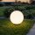 Lampe boule blanche IP44 Ø25cm décoratif résistant aux intempéries