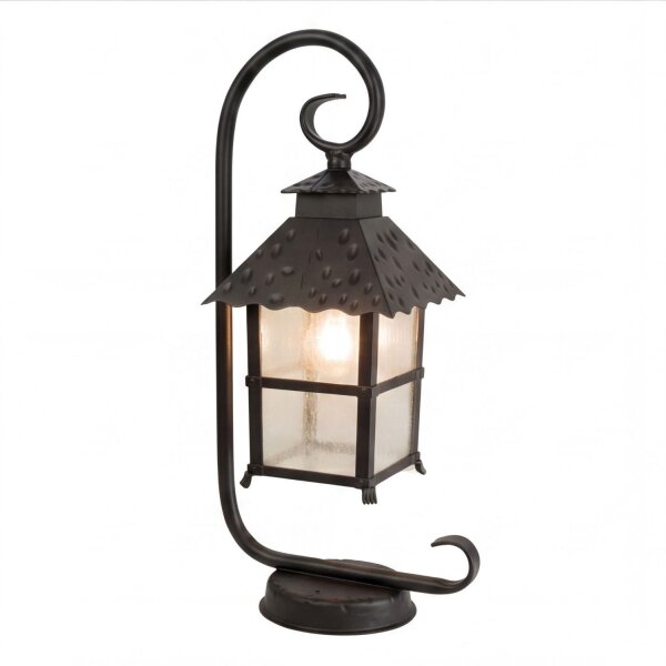 Lampe de socle rustique MONTREAL Noir 53cm E27