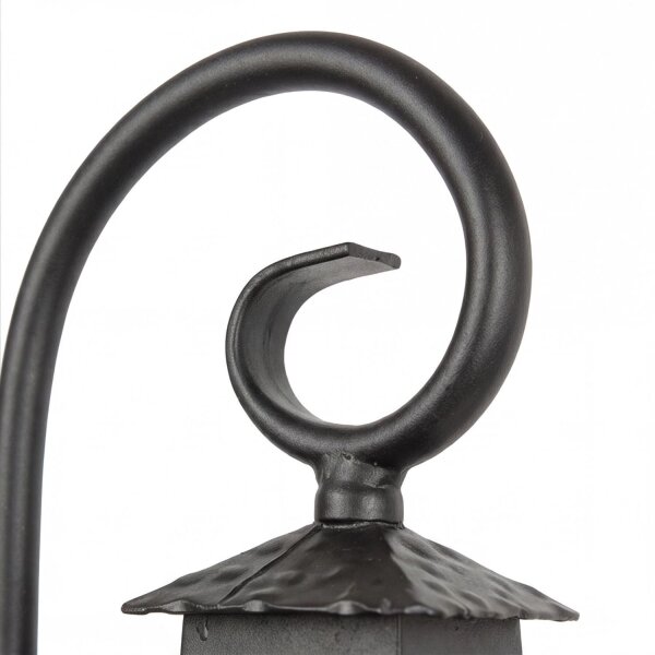 Schwarze Wegeleuchte MONTREAL 86 cm IP43 E27