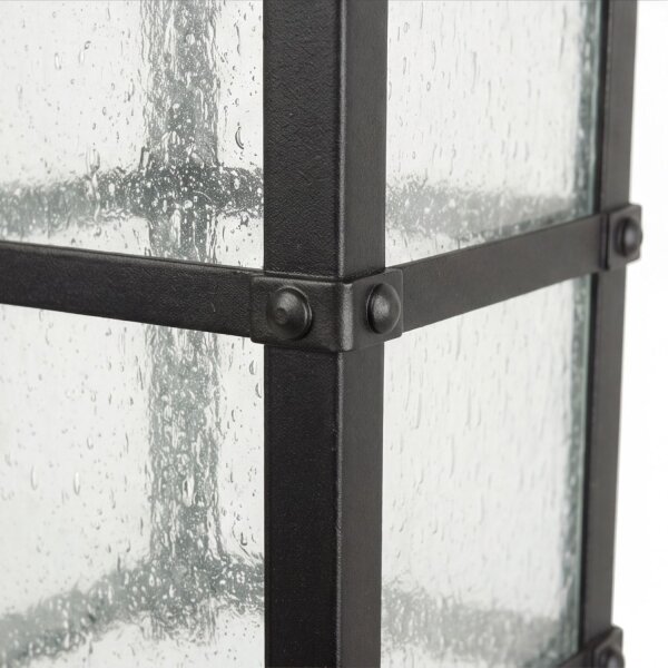 Schwarze Wegeleuchte MONTREAL 86 cm IP43 E27