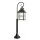Schwarze Wegeleuchte MONTREAL 86 cm IP43 E27