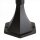 Schwarze Wegeleuchte MONTREAL 86 cm IP43 E27