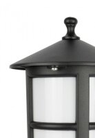 Lampe de socle jardin terrasse noir 41cm