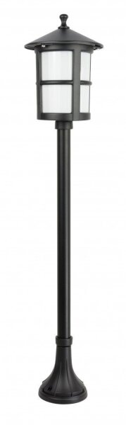 Lampe dallée noire Rustique 101 cm Lampe extérieure