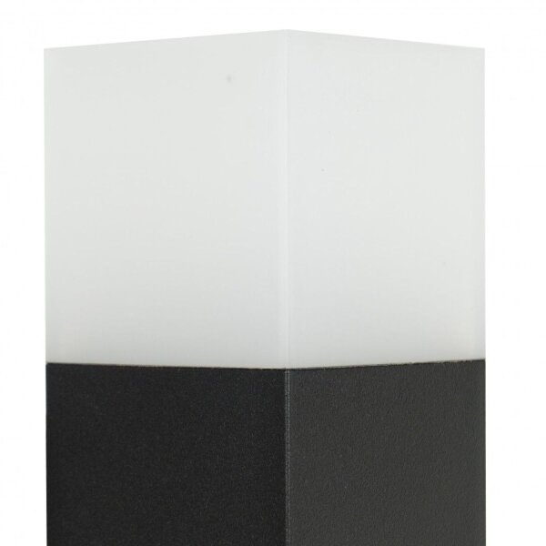 Outdoor Stehleuchte Schwarz 58cm IP44 eckig