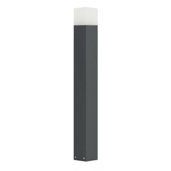 Außenleuchte AWERNE Anthrazit 83cm eckig IP44 E27
