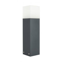 Lampe dallée angulaire 40cm Anthracite IP44 E27