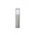 Ovale Pollerleuchte CANDO 65 cm IP54 in Silber E27