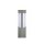 Ovale Pollerleuchte CANDO 65 cm IP54 in Silber E27