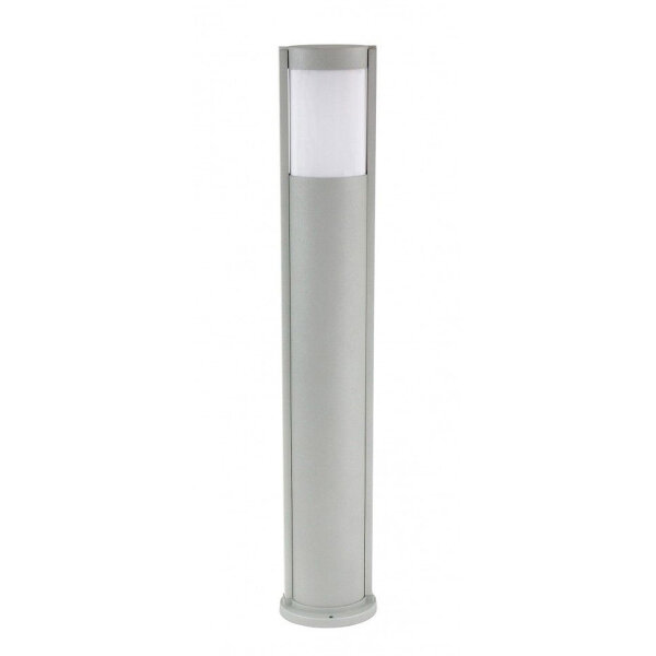 Lampe dallée moderne extérieure IP54 ovale en argent E27