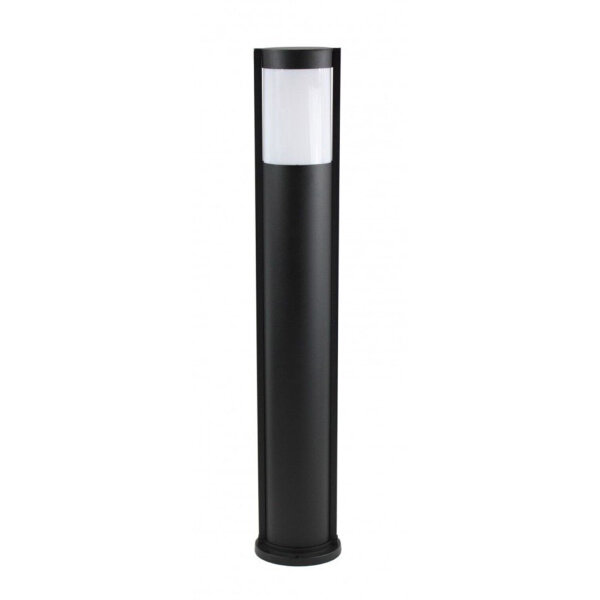 Ovale Außenlampe Schwarz 92 cm IP54 oval E27