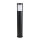 Ovale Außenlampe Schwarz 92 cm IP54 oval E27