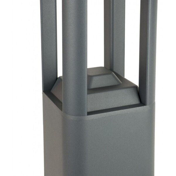 Außenlampe ALSEN Anthrazit 80cm IP54 GX53 blendarm