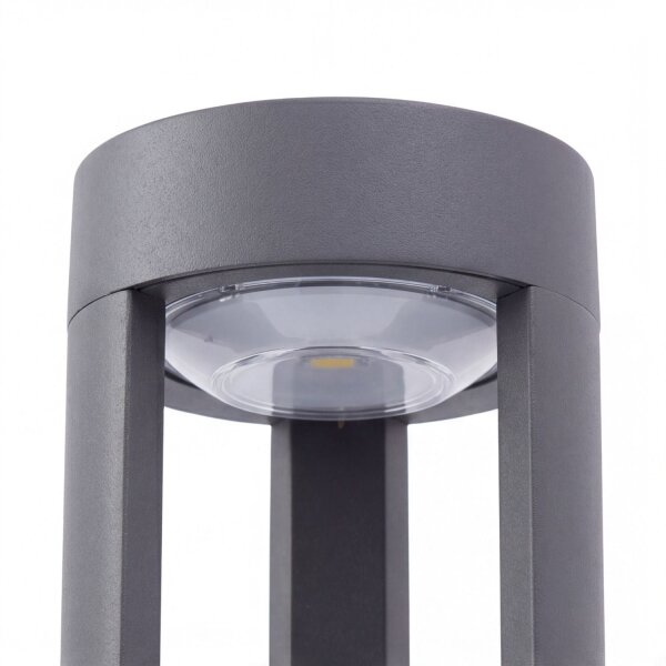 Lampe dallée décorative anthracite 80cm IP54