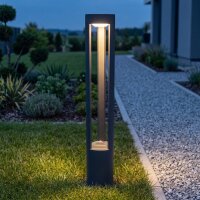 Dekorative Wegeleuchte Anthrazit 80cm IP54
