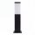 Lampe dextérieur noir acier inoxydable 45cm IP44 carré E27