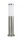 Kleine Pollerleuchte BETULA 45cm Edelstahl IP44