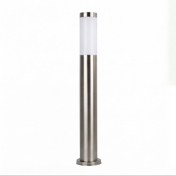 Lampe dallée en acier inoxydable 65 cm IP44 faible éblouissement E27