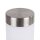 Lampe dallée en acier inoxydable 65 cm IP44 faible éblouissement E27