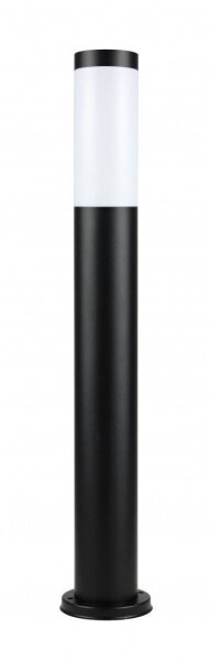 Schwarze Pollerleuchte BETULA 65cm Edelstahl IP44