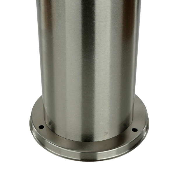 Außenlampe Edelstahl 75 cm blendarm IP44 rund E27