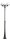 Cand&eacute;labre jardin 180-280 cm r&eacute;glable IP43