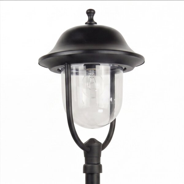 Außenlampe Schwarz 117cm IP43 E27 wetterfest