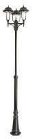 Lampe dextérieur rustique noire 195-295 cm IP43 E27