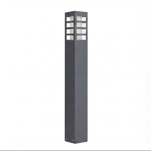 Wegeleuchte Anthrazit 75cm IP54 Modern eckig E27