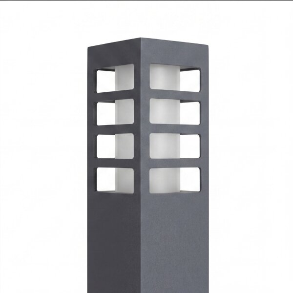 Wegeleuchte Anthrazit 75cm IP54 Modern eckig E27