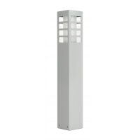 Lampe de chemin en argent 50cm résistant aux...