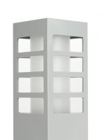 Lampe dextérieur en argent 25cm petit...