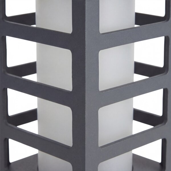Luminaire de chemin Jardin Terrasse Anthracite 25cm petit
