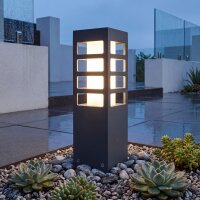 Luminaire de chemin Jardin Terrasse Anthracite 25cm petit