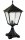Sockelleuchte Schwarz Aluminium 74cm Rustikal