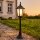 Lampe de chemin rustique noire 84cm élégante E27
