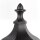 Lampe de chemin rustique noire 84cm élégante E27