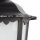 Lampe de chemin rustique noire 84cm élégante E27